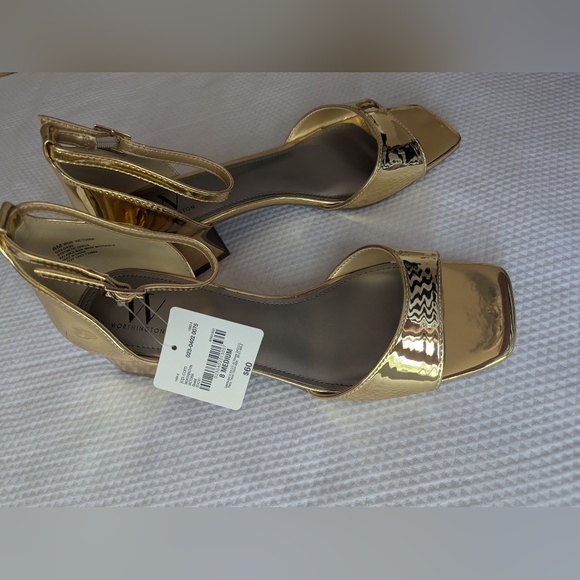 Worthington Wor Victoria Gold Women’s Shoes Size 8. - Picture 9 of 9